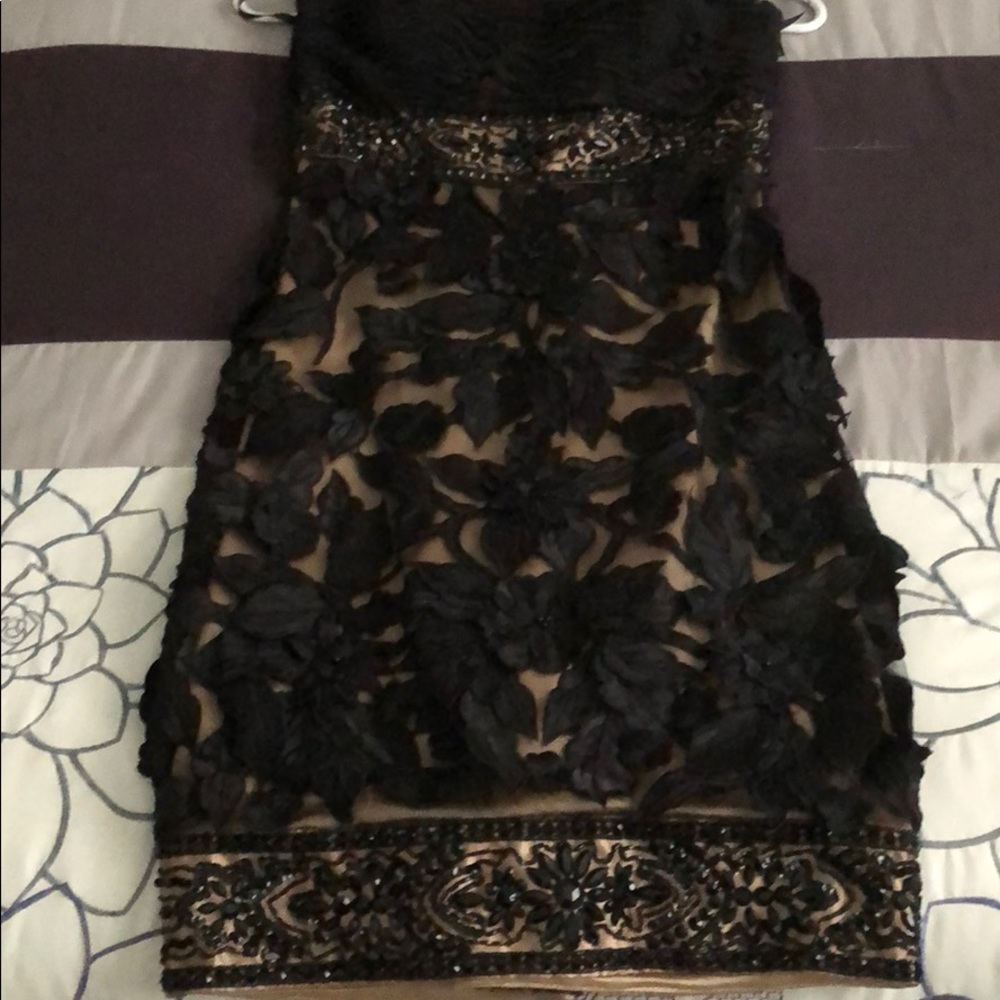 Strapless little black dress!